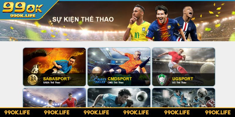 Giới thiệu sảnh Thể Thao 99OK